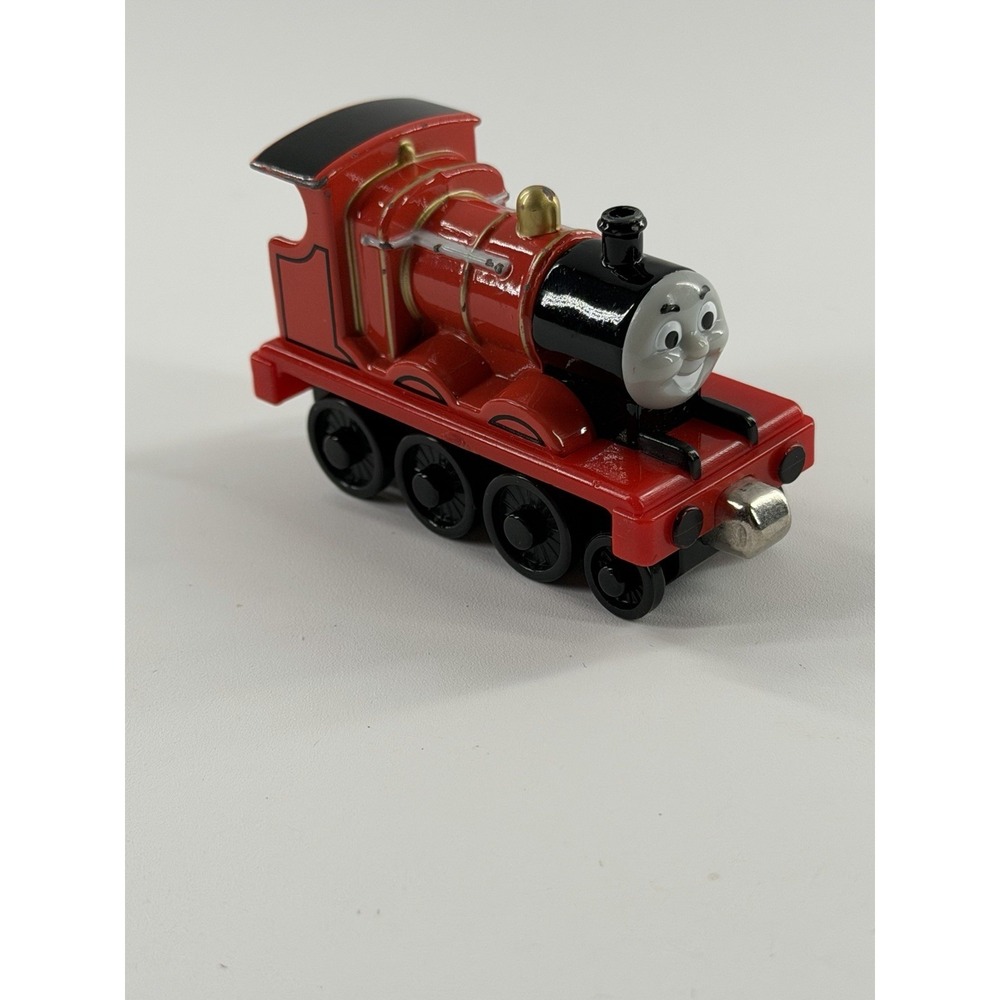 Thomas & Friends James Red‎ Engine Wooden Railway Learning Curve 2002 Magnetic